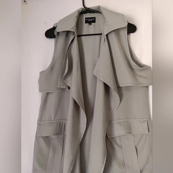 Walter Baker Utility vest jacket, size M, green, Safari Vacation, Lyocell. - Picture 7 of 15